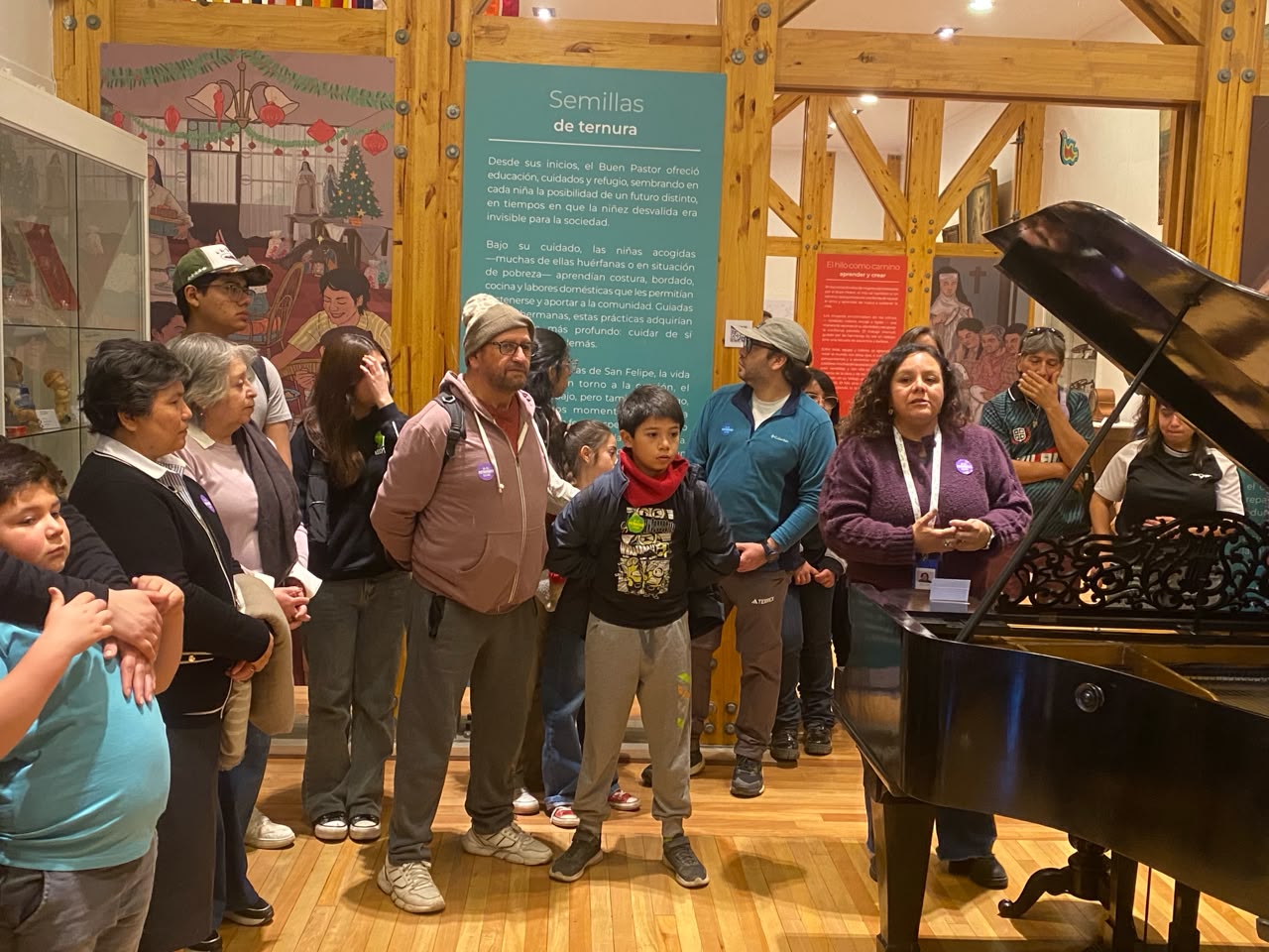 Más de 400 personas participaron del Día de los Patrimonios en el Conjunto Patrimonial Buen Pastor de San Felipe